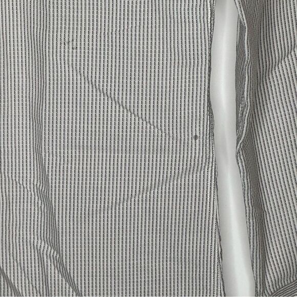 Gianni Versace Collection Size 38 Men's White/Gray/Black Designer Dress Shirt - Picture 9 of 11